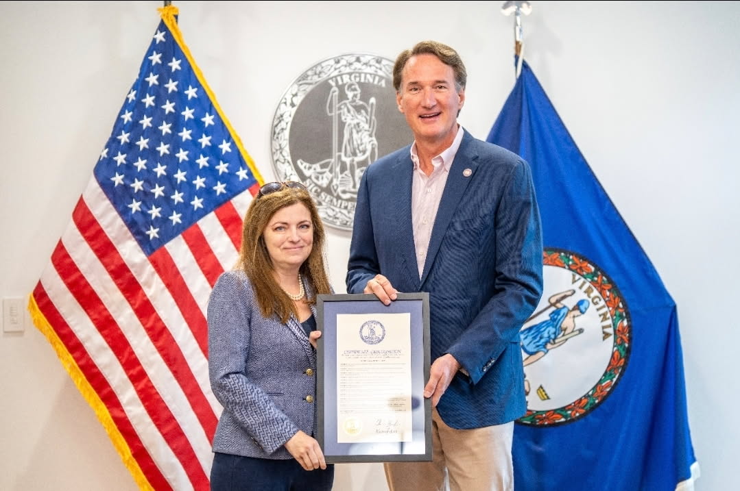 Governor Youngkin Presents DJJ’s Director with LGMD Awareness Day Proclamation